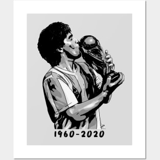 diego maradona Posters and Art